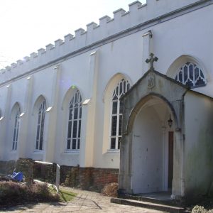 Old Catholic church next to St Peter's current RC 
